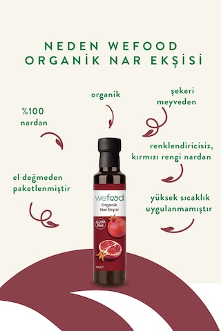 Organik Nar Ekşisi 350 Gr