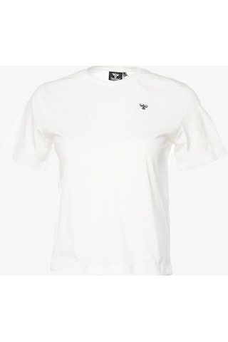 Hummel Hmlt-ic İcona Regular Kadın Beyaz T-shirt 911867-9003 Beyaz