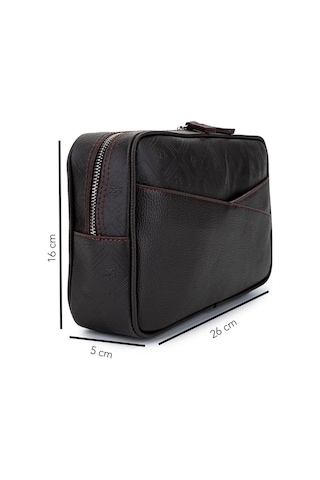 Tamer Tanca Erkek Suni Deri Kahverengi El Çantası 743 2336 Erk Cnt Sk25-26 Kahve Mng/fltr Kahverengi