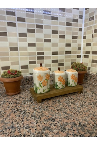 Apak Ahşap Çok Amaçlı Sunumluk Dekoratif Doğal Ahşap Tepsi