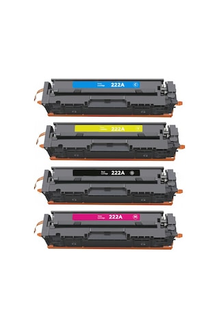 Hp 222a W2220a  Uyumlu Toner Set Çipsiz Laserjet 3201 Laserjet 3204 Laserjet 3288 Laserjet 3303