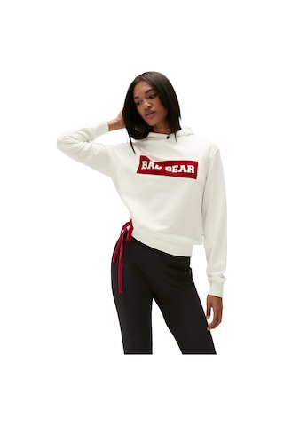 Bad Bear Flog Kadın Kapüşonlu SweatShirt- 22.04.12.007 Ekru