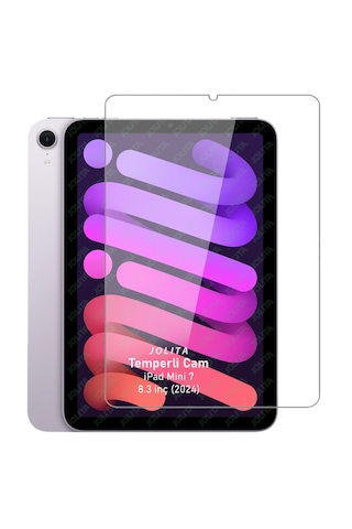 Apple Uyumlu iPad Mini 8.3 İnç 7. Nesil Temperli Ekran Koruyucu Kırılmaz Cam