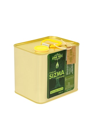 Aydın Yeşili Erken Hasat Naturel Sızma Zeytinyağı Yeni Sezon 2 L