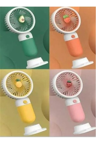 Csl Cs-38 Şarjlı Mini Fan Pembe