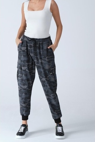 Alexander Gardi Alexandergardı Kamuflaj Desenli Cepli Eşofman Altı (E21-72100)
