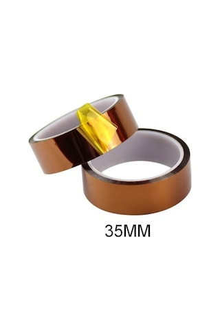 35mm Kapton Bant. Isıya Dayanıklı Termal Bant, Isı Yalıtım Bandı. Pcb Devre, Pil Tamir Onarım Bandı