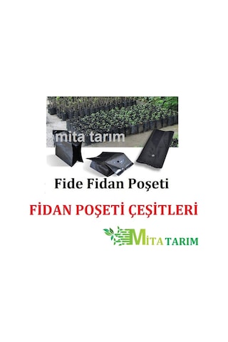 Fidan Poşeti Üretimi, 22X35, 75 Adet Fidan Poşeti, Fidan Tüpü,