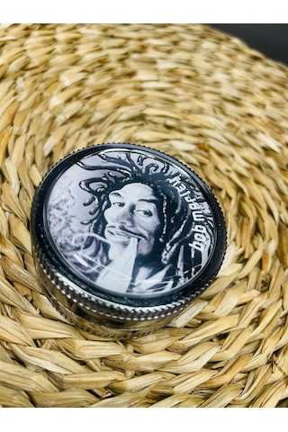 BobMarley Metal 2Parça SivriDiş TutunÖğütücü Grinder 50mm