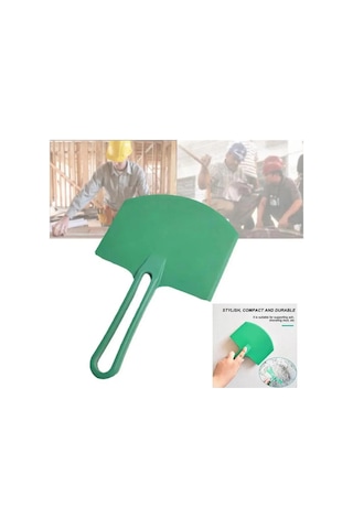 1/2 Kavisli Namlu Şekilli Mala Macun Bıçağı Sıva Mala Alçıpan Çok Renkli