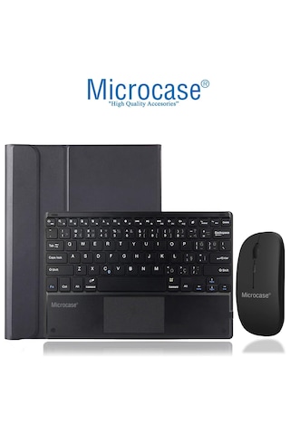 Microcase Xiaomi Pad 7 Tablet Uyumlu Bluetooth Touchpad Klavye+bluetooth Mouse+standlı Kılıf-bkk7 Klavye + Stand