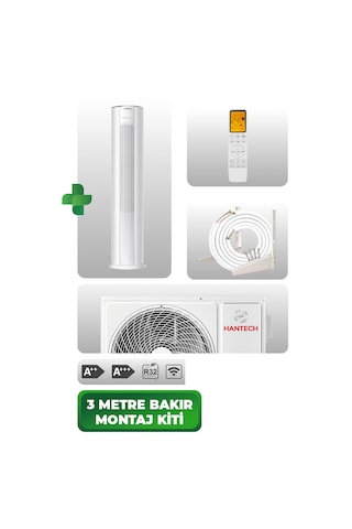 Hantech HNT-F24VMTCEisturm 24.000 BTU Salon Tipi Klima