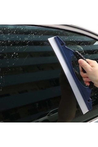 Araç Oto Cam Sil Çekçek Kurulama Su Çekme Aparatı Silikonlu