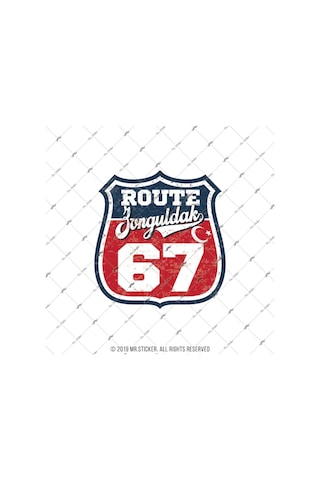 Roup79 Route Zonguldak 67 Sticker