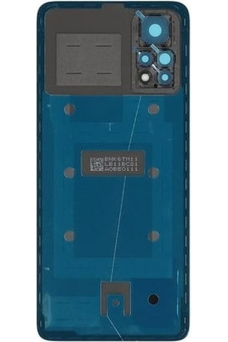 Redmi Note 11 Pro 4g Uyumlu Arka Pil Batarya Kapağı Kamera Lensli - Mavi