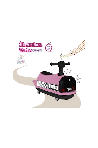 İLK ARABAM TURBO BİNGİT ARABA - PEMBE