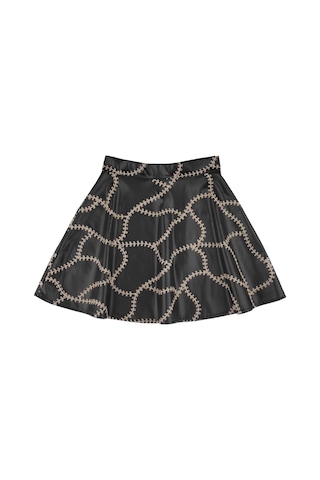 Bestkids Kız Çocuk Deri İşlemeli Etek 001