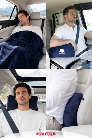 160 110 Cm Ergo Blanket Ultrasoft 250 Gr/m2 Lacivert Parıltılı Battaniye Diğer