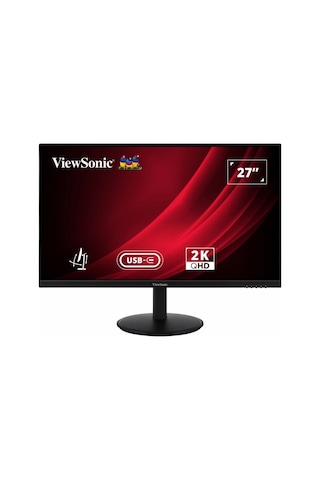 Viewsonic Vg2709-2k-mhdu-2 27" 100hz 4ms Hdmı+dp+usb-c Hdr Wqhd Ips Pivot Vesa Monitör