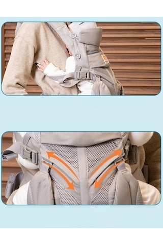 Nefes Alabilen Bebek Taşıyıcı Ayarlanabilir Tqhs664