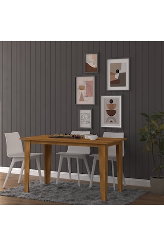 Yemek Masası Ym-01 Petra Kahverengi