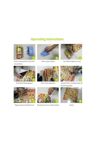 Dancemonkey Su Yalıtımlı Kendinden Yapışkanlı Ahşap Desenli Pvc Duvar Kağıdı - 5m X 20cm Su Geçirmez Desenli Ahşap Duvar Kağıdı Diğer