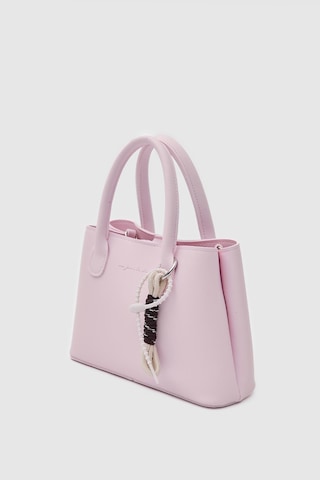Shule Bags Ivy Kombine City El Ve Çapraz Çanta Pudra Pembe