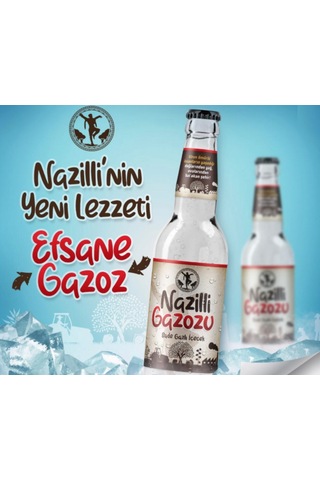 Nazilli Gazozu Sade Gazlı İçecek 24 x 250 ML