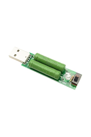Usb Yük Test Cihazı 5v 1a 2a Anahtarlı Powerbank Test Aleti