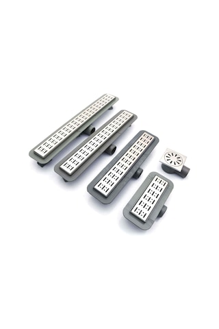 Mayaglory 30Cm Duş Kanalı Yer Sifonu Gider Krom Diğer