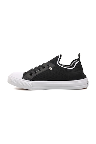 United Colors Of Benetton Siyah Kadın Sneaker Benetton Bnı-10233 Z Siyah