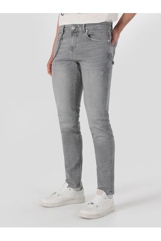 Colin's 041 Danny Slim Fit Düşük Bel Düz Paça Gri Erkek Pantolon CL1064344_Q1.V1_DN42693
