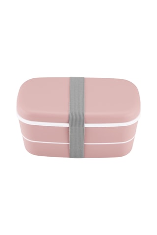 Xurunkeji Mikrodalgada Isıtılabilir 2 Katmanlı Bölmeli Öğle Yemeği Kutusu Sızdırmaz Bento Kutusu Yalıtımlı Gıda Kabı Öğle Yemeği Kutusu Pembe Pembe