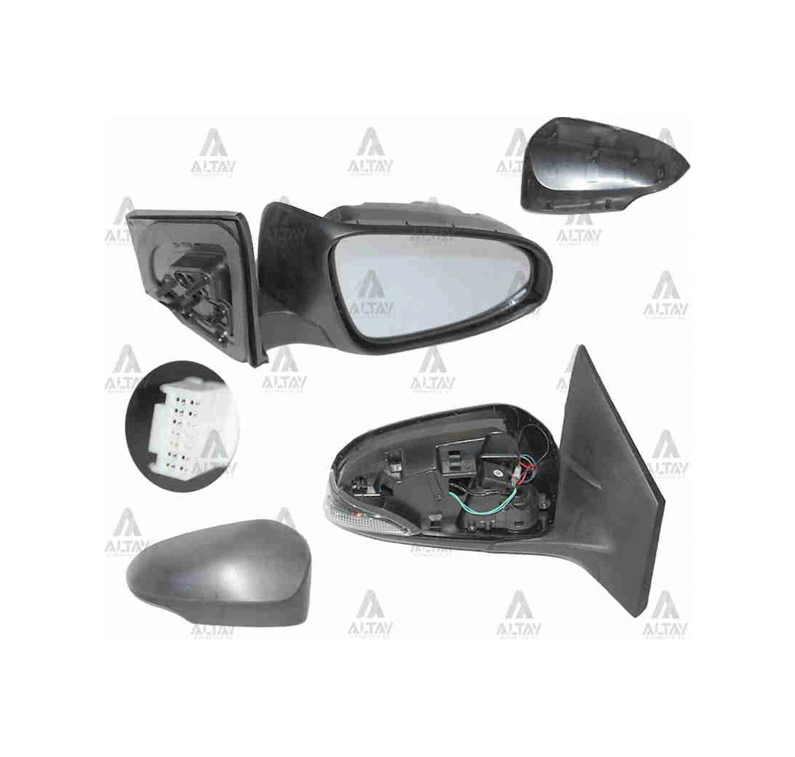 Ayna Dış Dikiz Aurıs 2013 Elektrikli Isıtmalı Sinyalli Otomatik Katlanır 9 Fiş Sağ 87910 02f10