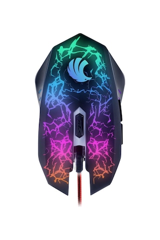 Polosmart PGM25 Kablolu Gaming Mouse & Mouse Pad Kırmızı