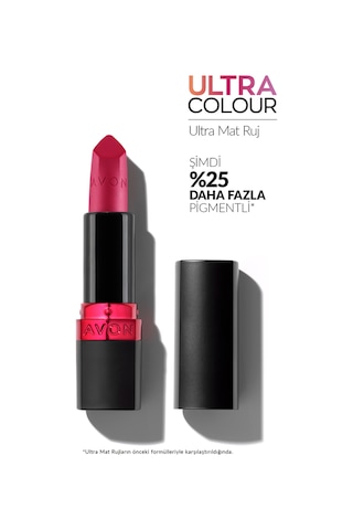 Avon Ultra Mat Ruj Ravishing Rose