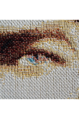 Figüratif Seri-02 Dokuma Goblen Kumaş-Atatürk Portresi2