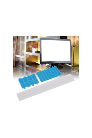 Lemestar Bilgisayar Ve Dizüstü İçin Gizlilik Ekranı Değişim Seti - Plastik Kaydırmalı Tutucular, 5 Adet Yapıştırıcı Şerit Ve 10 Adet Etiket