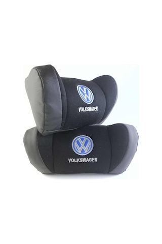 Volkswagen Oto Boyun Yastığı 2'li Siyah