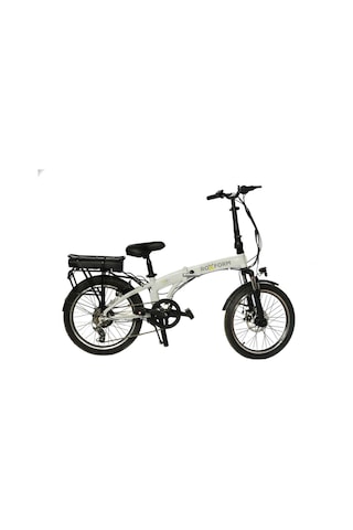 Roxform Venüs 20" Elektrikli Bisiklet Şehir İçi Kullanım İçin İdeal, Uzun Menzil E-bike Beyaz