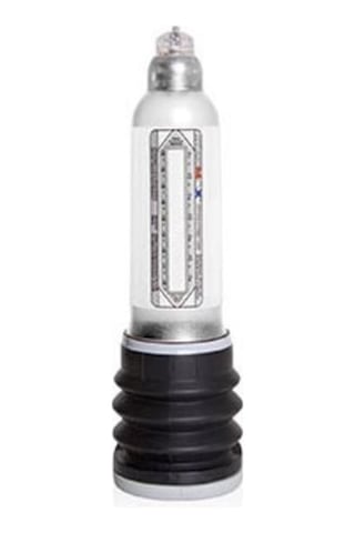 Hızlı Express Bathmate Hydromax X30 Kemerli Sulu Vakum Penis Pompası Şeffaf + Jel