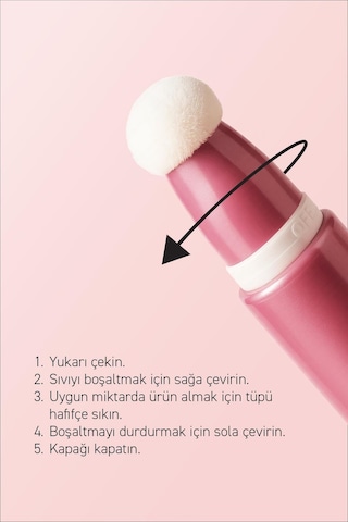 Alix Avien Yoğun Pigmentli E Vitaminli Mat Bitişli Kremsi Likit Allık - Liquid Blusher 02 Elegant Pink