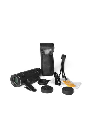 Samdoo 40x60 Bak4 Prisma Monoküler Teleskop, Tam Çok Kaplamalı Lens, Dahili Kompas, Akıllı Telefon Adaptörü İle Dış Etkinlikler İçin Keskin Görüntü