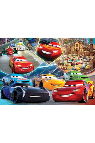 Ks Puzzle 200 Parça Cars Arabalar Kutulu Puzzle