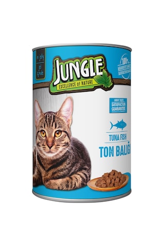 400 Gr Konserve Kedi Maması Ton Balıklı - 3 Adet