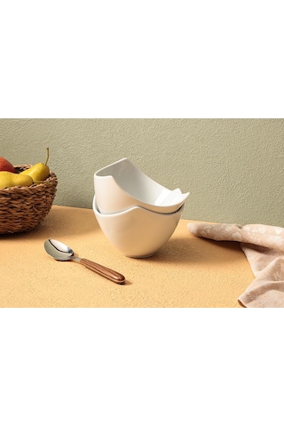 Porland Beyaz 2li Kase 16cm Sku: Smg8690010588982 Açık Mavi