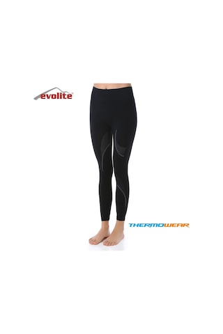 Evolite Thermowear Bayan Termal Alt İçlik Siyah