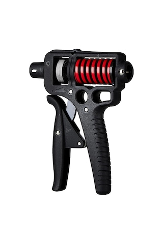 5-165kg Sayaçlı Ayarlanabilir El & Bilek Güçlendirici Profesyonel Kol Ve Kavrama Egzersiz Aleti Cks-108n Siyah