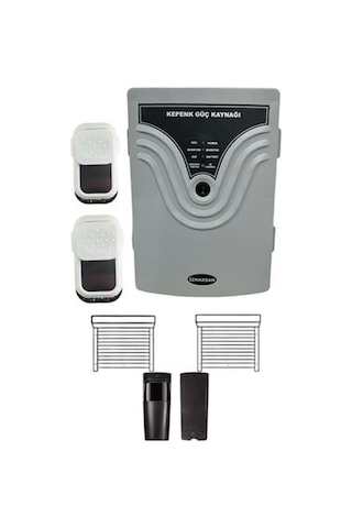Izmaksan Kepenk Güç Kaynağı - 1200 Watt Emniyet Fotosel Göz Radarlı 1 Kanal Tek Kepenk