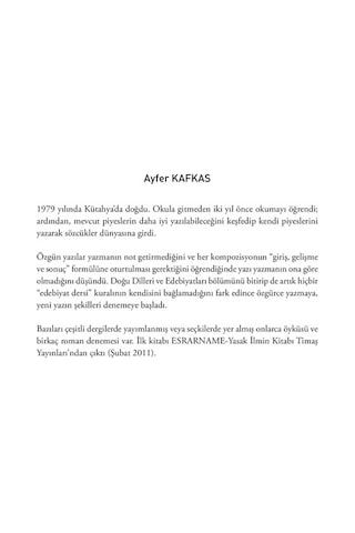 Ayfer'in Kaleminden Kayıp Ruhun Zindanı - Esrarname Serisi